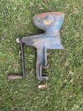 alte Saft Obst Frucht Beeren Presse Entsafter Handkurbel manuell DDR Gusseisen