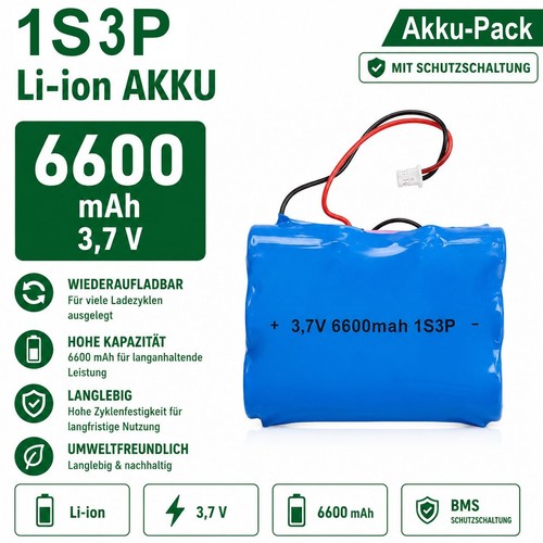 Akku pack v 6600 mah - akku-pack,