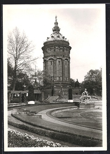 Ansichtskarte mannheim - ansichtskarte,