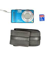 PANASONIC DMC-TZ10 DIGITALKAMERA BLAU  12,1 MP 12 X ZOOM FULLHD HÄNDLER