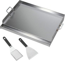 Edelstahl grillplatte set - grillplatte,