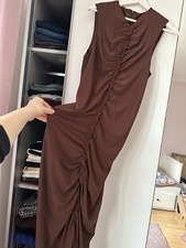 Zara maxikleid braun neu - maxikleid, m