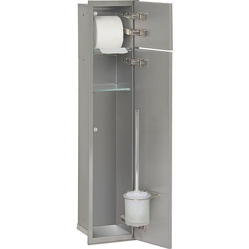WC-Wandcontainer,2befliesbare