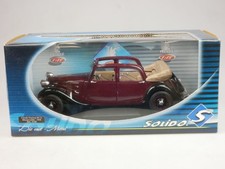 Solido 1/18 Citroen Traction AV 11 1938 decourvrable diecast 8180 + Box 132537