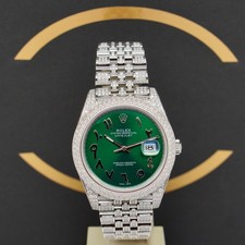 Rolex datejust iced out - datejust,