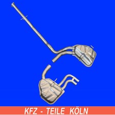 MINI (R50, R53) Cooper S MINI Cabriolet (R52) Cooper S ENDSCHALLDÄMPFER Li + Re