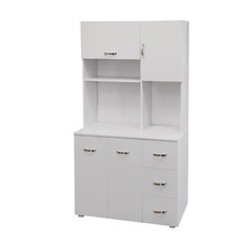 Küchenschrank weiß blanca - küchenschrank,