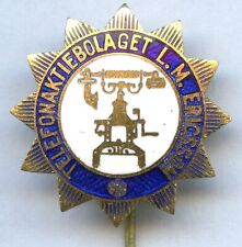 TELEFONAKTIE BOLAGET L. M. ERICSSON FIRMEN-ABZEICHEN 1920ER JAHRE