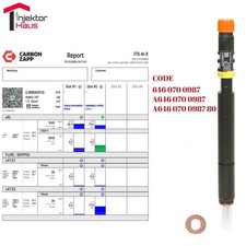 Injektor Mercedes W211 W204 200 220CDI A6460700987 EJBR04201D DELPHI R04201D