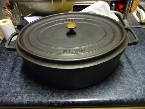 Staub kochtopf oval 41cm - kochtopf,