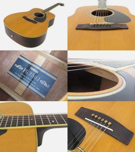 Yamaha 250j 1975 black - yamaha, fg-250j