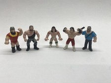 5x Wrestling Mini Figuren WWF