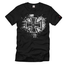 EK Kreuz Spinnennetz Old School Eisern Biker Veteran T-Shirt#659