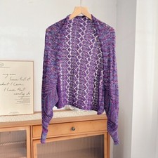 Damen Hohl Gestrickter Bolero