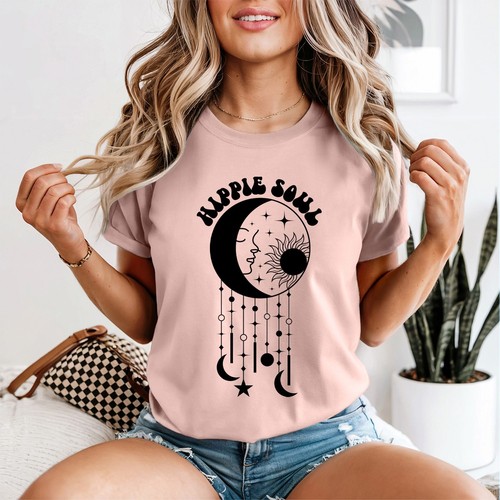 Hippie soul damen - hippie, t-shirt