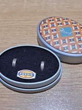 Fossil creolen ohrringe - ohrringe, silber