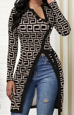 Damen Blazer Jacke Anzugjacke Langarm Revers reseda Gr. 38 NEU