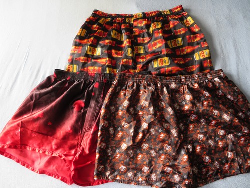 Satin boxershort - satin,