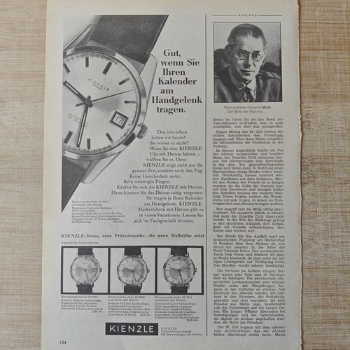 Kienzle automatic uhr 1966 - uhr,