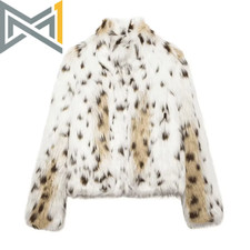 Autumn Winter Leopard Faux Fur