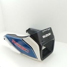 Suzuki GSX 1100 ES GU71B Kanzel Verkleidung vorne Lampenmaske Cockpit blau weiß