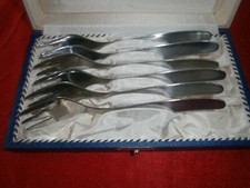 alte Kuchen Gabeln - 6er Set -