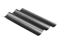 3er Baguette Backblech - 38 x