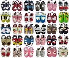 coolMYP©Baby weiche Lammlederschuhe Krabbelschuhe Lederpuschen LauflernschuheNEU