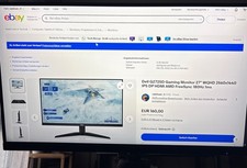 Dell G2725D Gaming Monitor 27" WQHD 2560x1440 IPS DP HDMI AMD FreeSync 180Hz 1ms