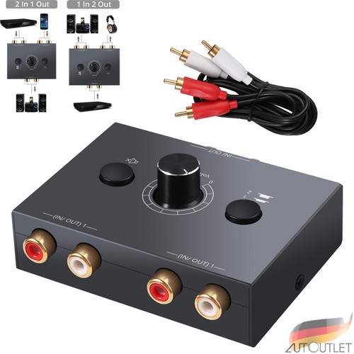 Audio switcher bidirektionaler - audio,