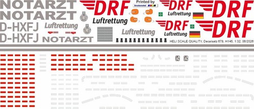 Decal 678 eurocopter h145 ec - 678,