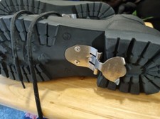 Herren Winter Schuhe Leder Gr. 44 mit Eiskralle