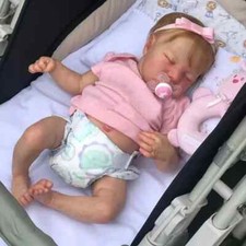 Reborn Baby Mädchen Puppe