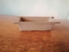 Hochwertiges Krippenzubehör Trog Backtrog Futterkrippe 10x3cm Handarbeit w. neu