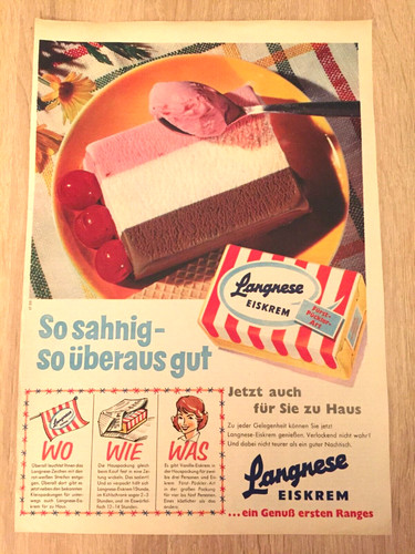 Orig werbung reklame 1960 - orig, werbung,reklame