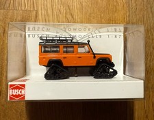 Top: Busch 50332 Land Rover Defender mit Raupenantrieb Automodell 1:87 OVP!