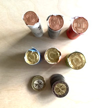 Malta Euro Kursmünzen 1 Cent bis 2 Euro 2008 erstes Euro-Jahr unzirkuliert