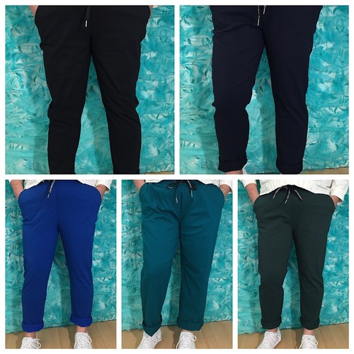 Damen stoffhose stretchhose - damen,
