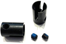 Antriebswellen-Mitnehmer schwarz für 1:10er RC Cars  10 mm / Länge 15mm (2003-9)