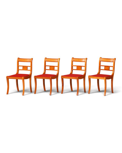 Englische stühle regency - 4x,