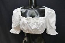 Gr.38 Dirndlbluse weiß Bluse