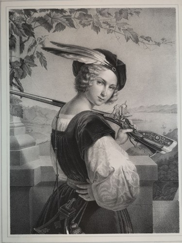Lithographie 1840 der - um, 1840.