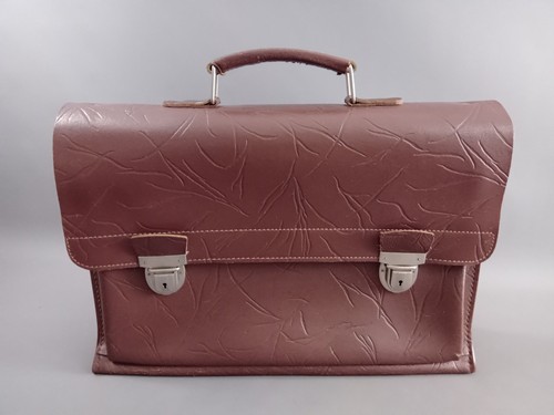 Vintage ledertasche akten - vintage,