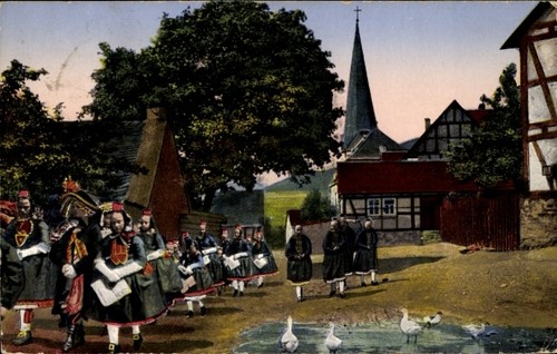 Hessen kinder tracht - hessen,,