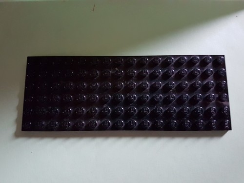 Lego bauplatte 6x16 schwarz - 6x16,