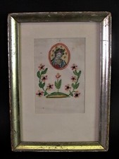 Biedermeier BLATTGOLDRAHMEN