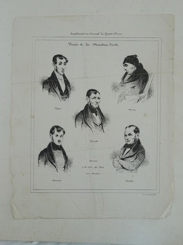 Honore daumier litho sur - daumier,