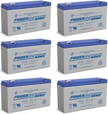 Power Sonic PS-6100 6V 12AH F1