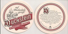 Duckstein - Bierdeckel "Rotblondes Oberbräu"