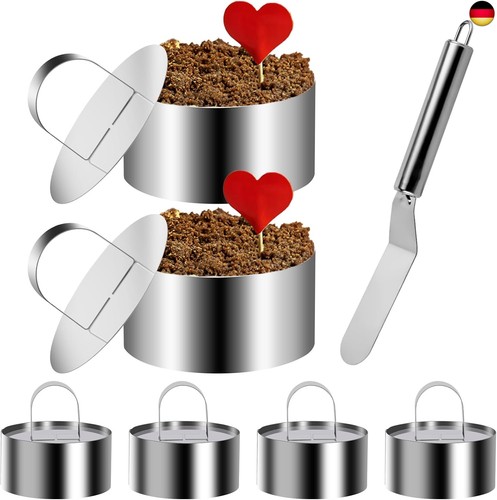 Stk dessertringe und - 6,